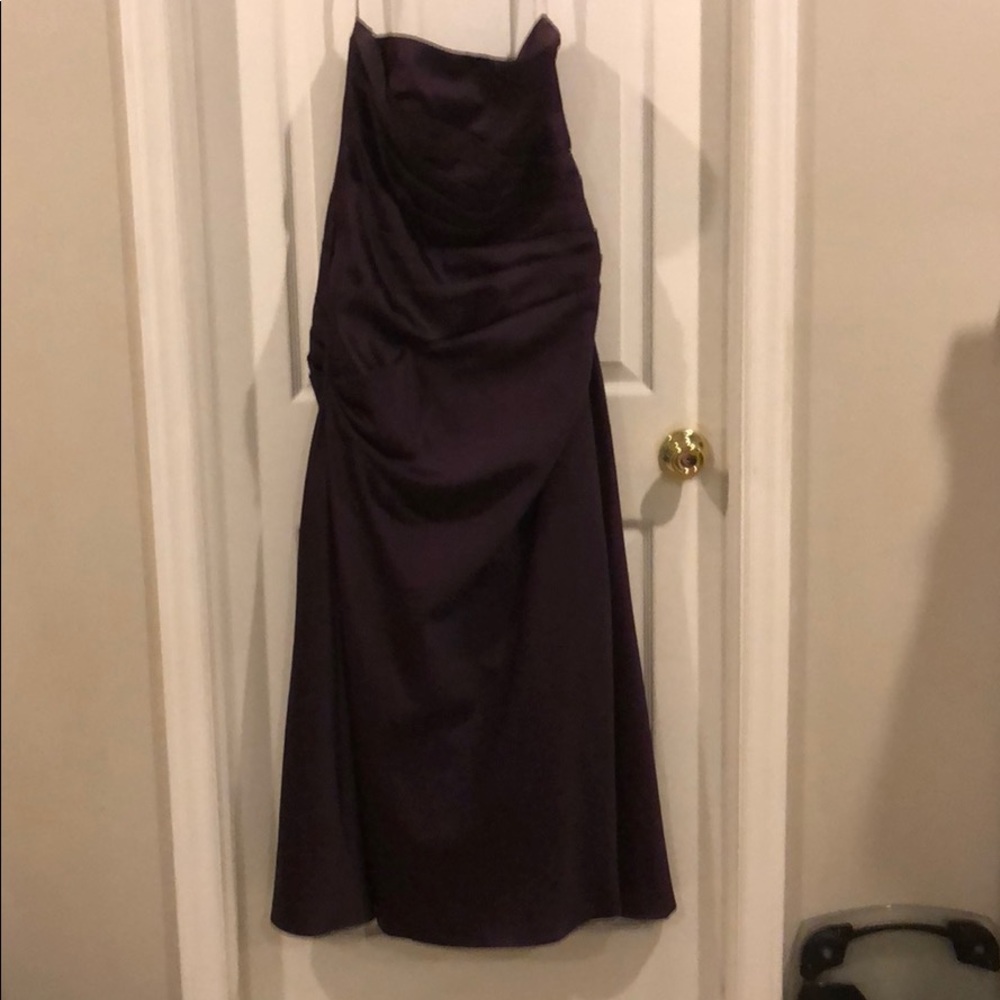 Plum David’s Bridal Bridesmaid Dress